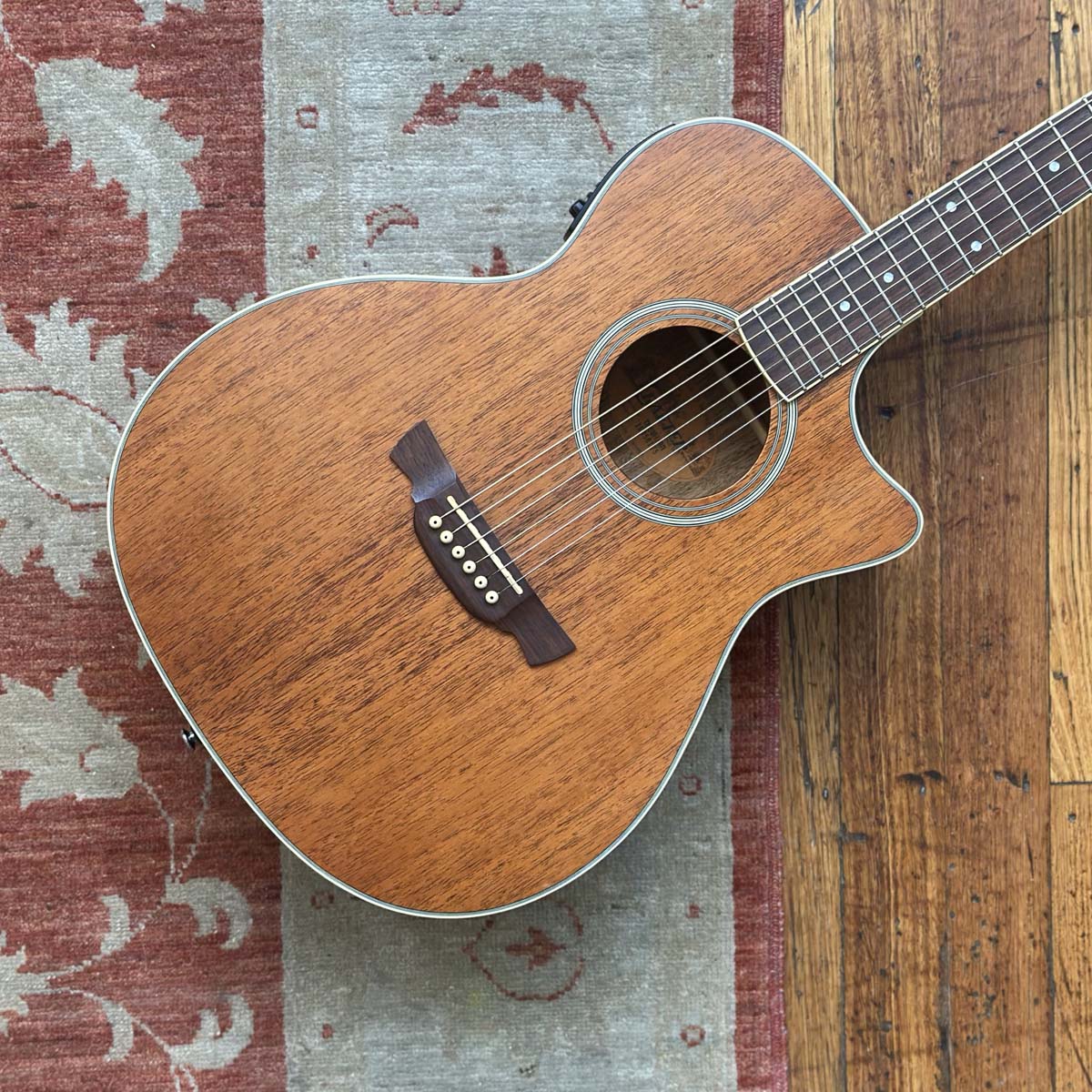 Crafter TE 6 Electro-Acoustic Steel-String Guitar