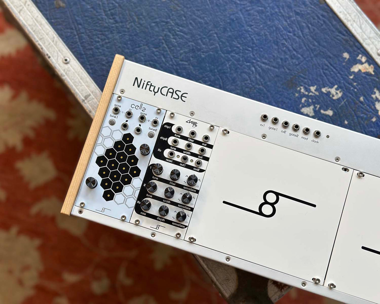Cre8audio Nifty Bundle Eurorack Case with Modules & Cables
