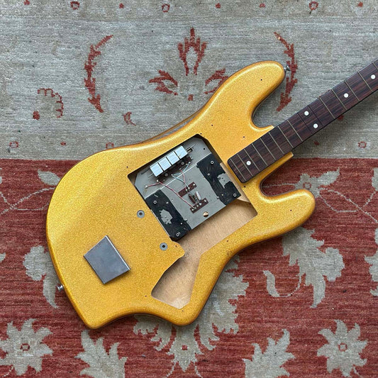 1960s Crucianelli (EKO, VOX, Rex) Triple Cutaway Bass - Project - Made in Italy