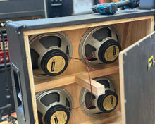 Load image into Gallery viewer, Custom Slant 100 Watt 4x12" Cabinet w/Vintage Blackbacks
