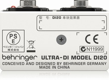 Load image into Gallery viewer, Behringer ULTRA-DI DI20 DI Box
