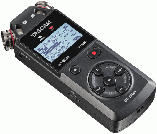 Tascam DR-05XP 2-Channel 32-Bit Float Handheld Recorder