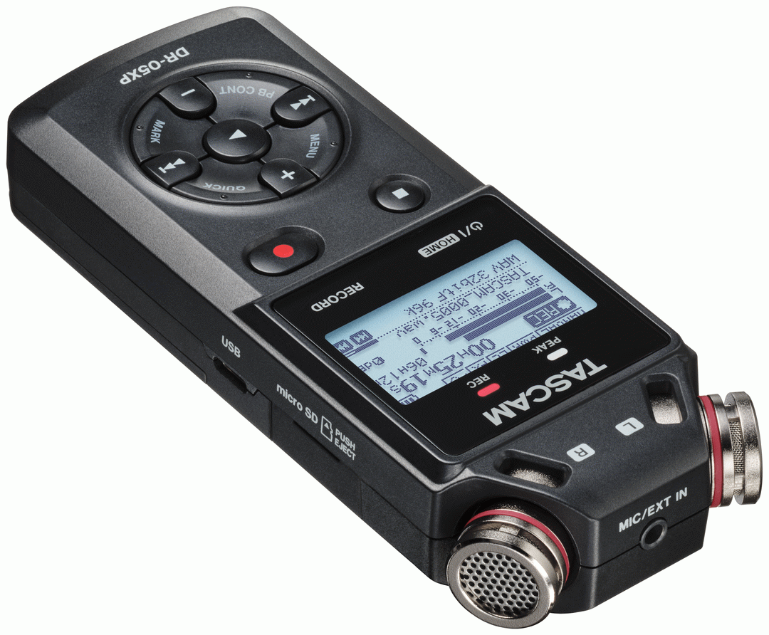 Tascam DR-05XP 2-Channel 32-Bit Float Handheld Recorder