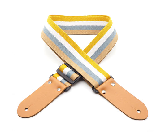 DSL 50 Stripe Biscuit Guitar Strap
