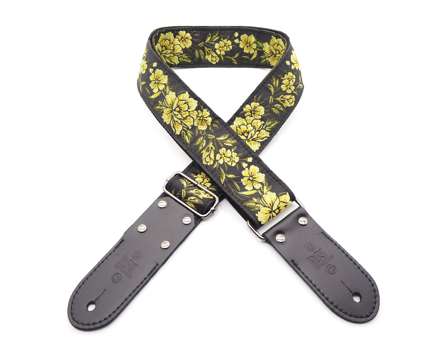 DSL Jacquard Weave FG-Yellow Guitar Strap