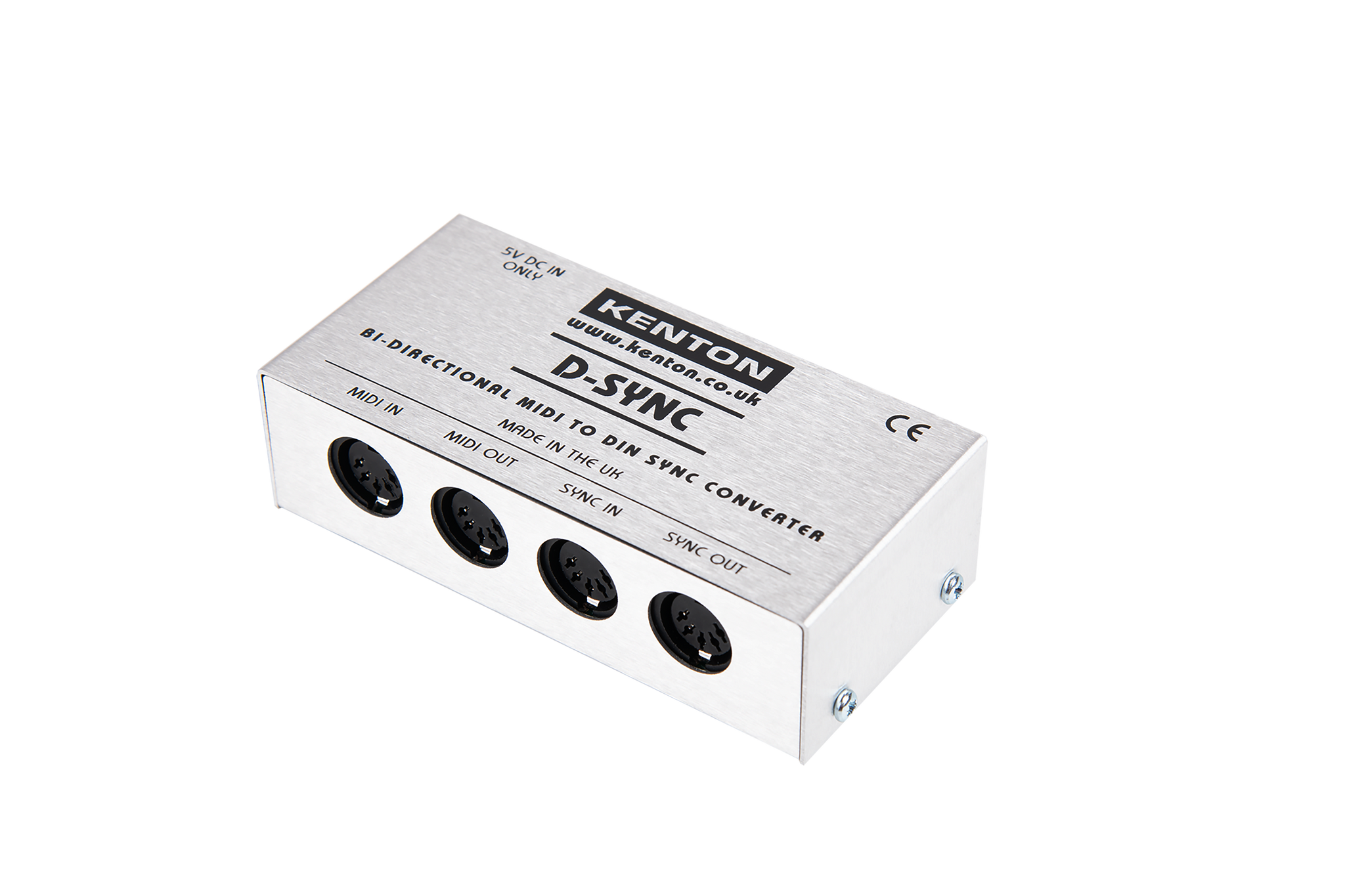 Kenton D-Sync Bi-Directional MIDI to DIN Sync Converter – Found Sound Kenton D-Sync Bi-Directional MIDI to DIN Sync Converter – Found Sound