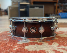 Load image into Gallery viewer, 1999 DW Collectors Series All-Maple Snare 14&quot; x 6&quot; - Black &amp; Silver Badge
