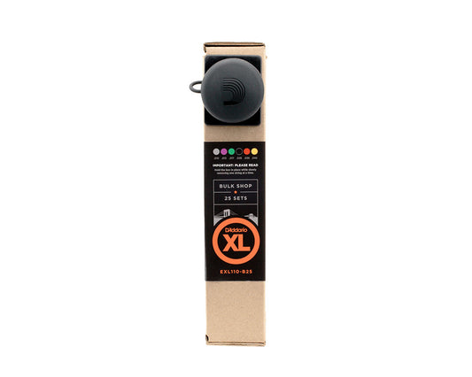 D'Addario EXL110-B25 Nickel Wound Electric Guitar Strings Regular Light 10-46 Bulk 25 Sets