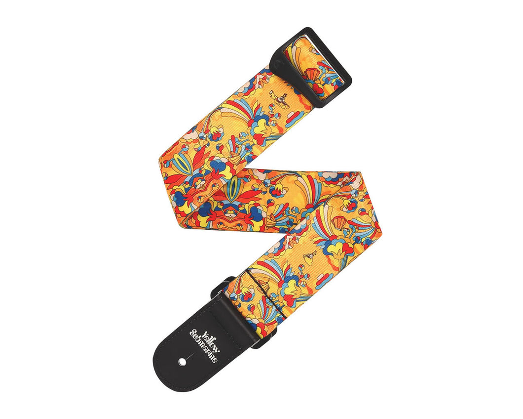 D'Addario Yellow Submarine 55th Anniversary Guitar Strap - Primrose Prai
