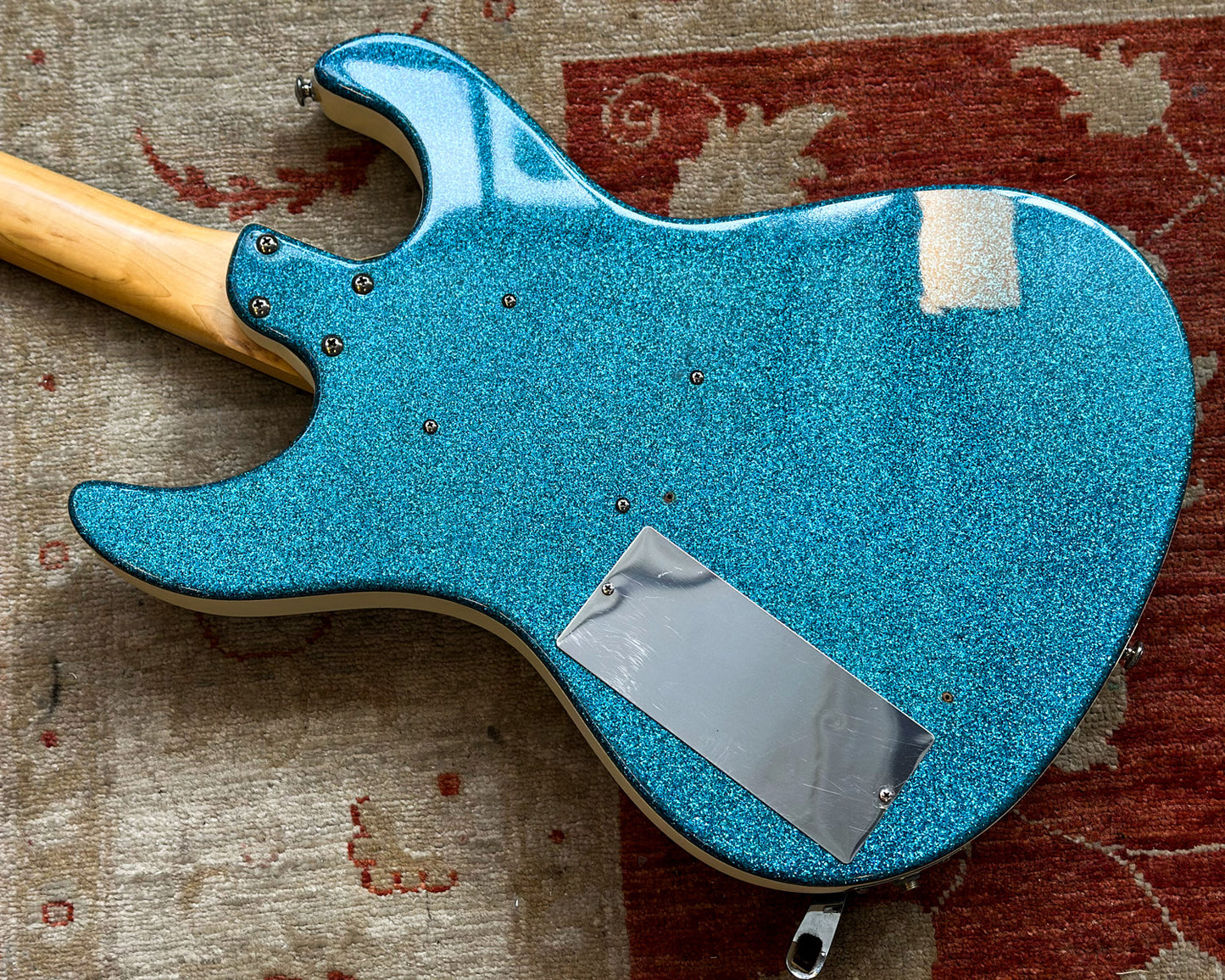1999 Danelectro Hodad - Blue Sparkle w/Danelectro Vibrato