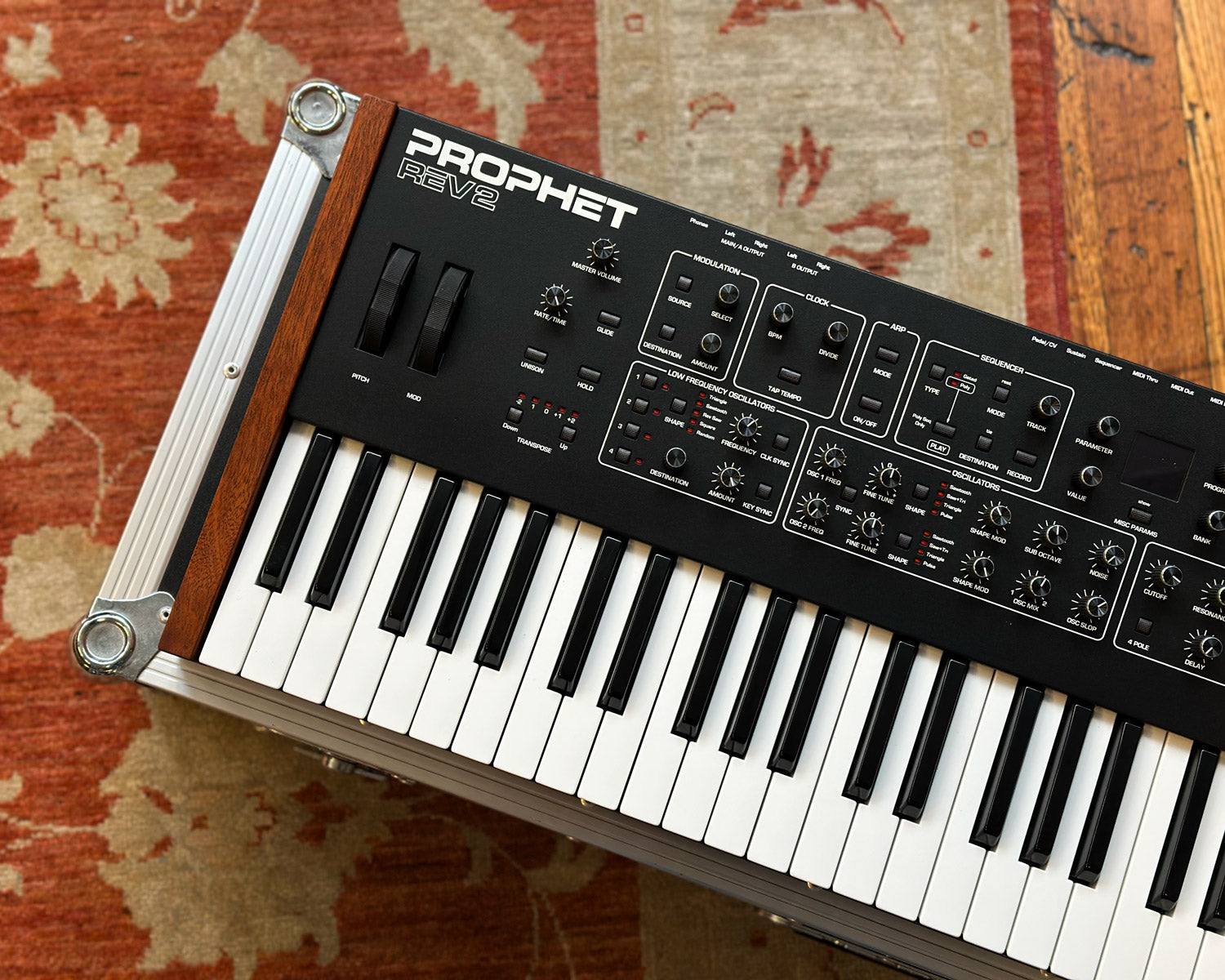 Dave Smith Instruments Prophet REV2 8 Voice w/ Flight Case – Found