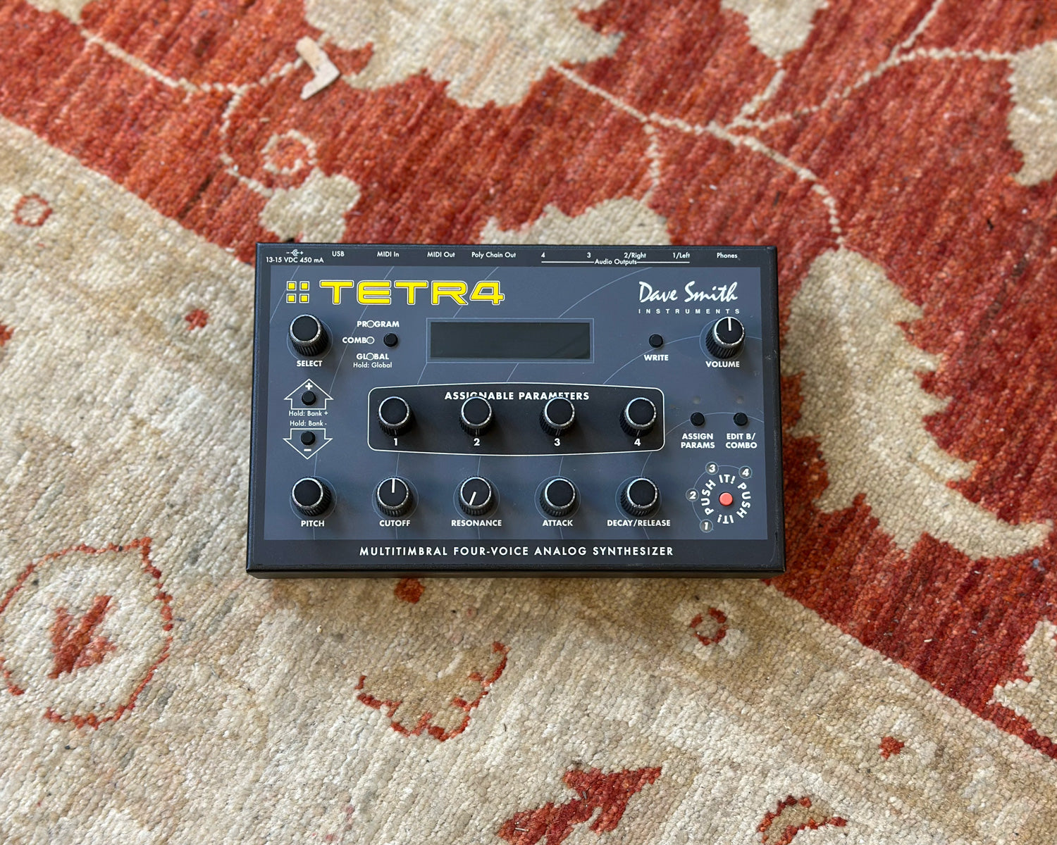 Dave Smith Instruments Tetra 4-Voice Analogue Synthesizer – Found