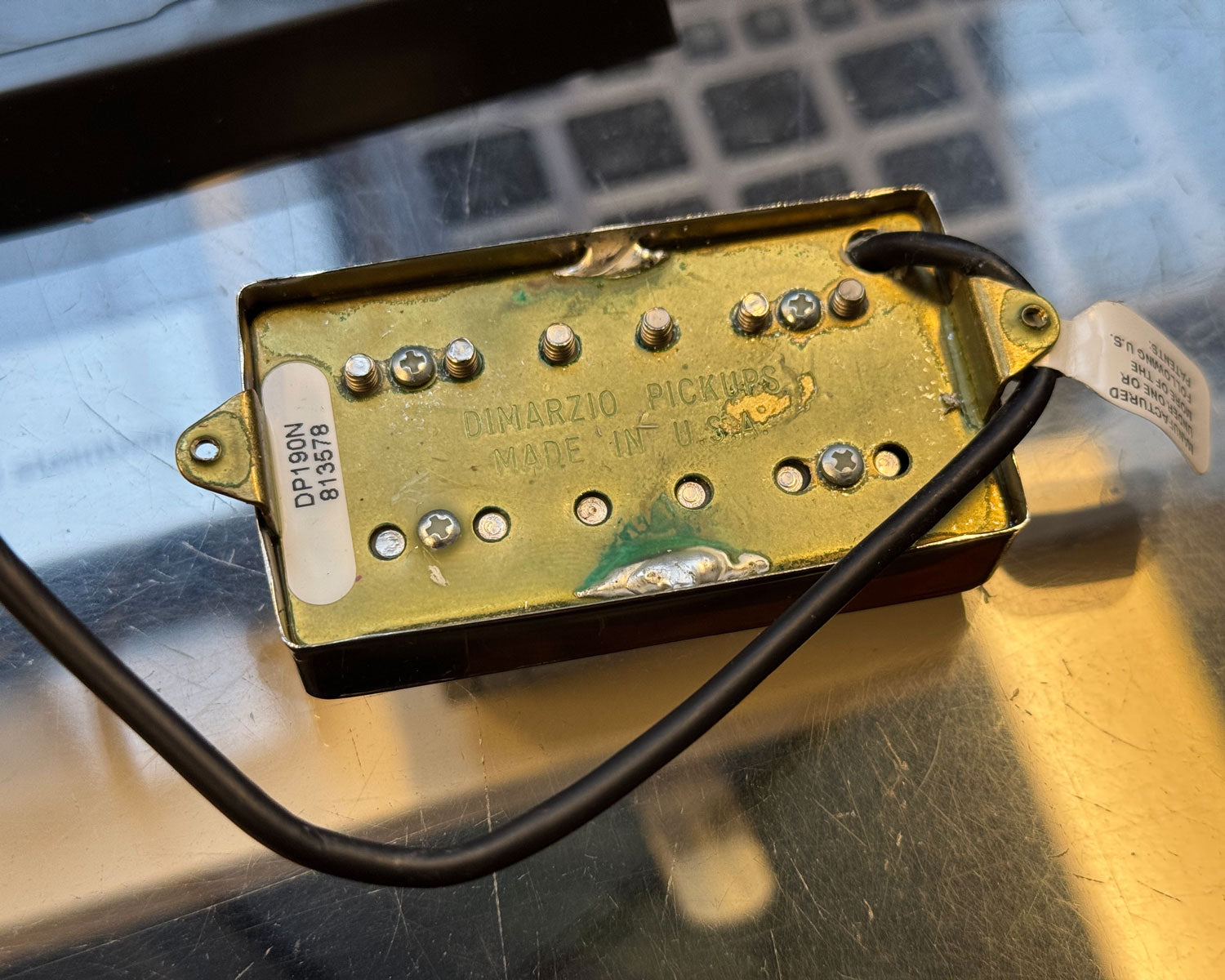 ディマジオ DP190 Air Classic Dimarzio Air Classic Neck Review (DP190)