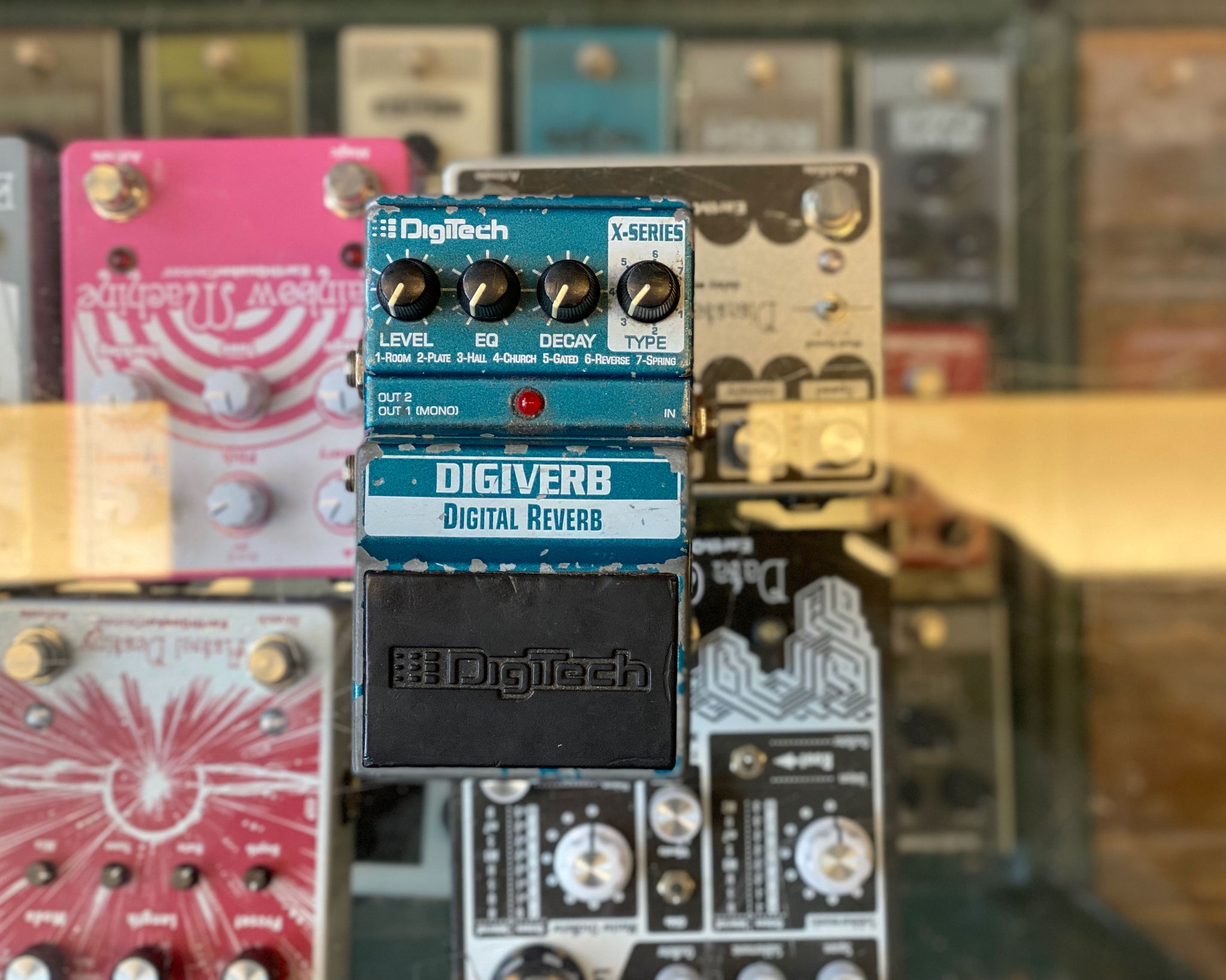 DigiTech DigiVerb Digital Reverb - Effects Pedals