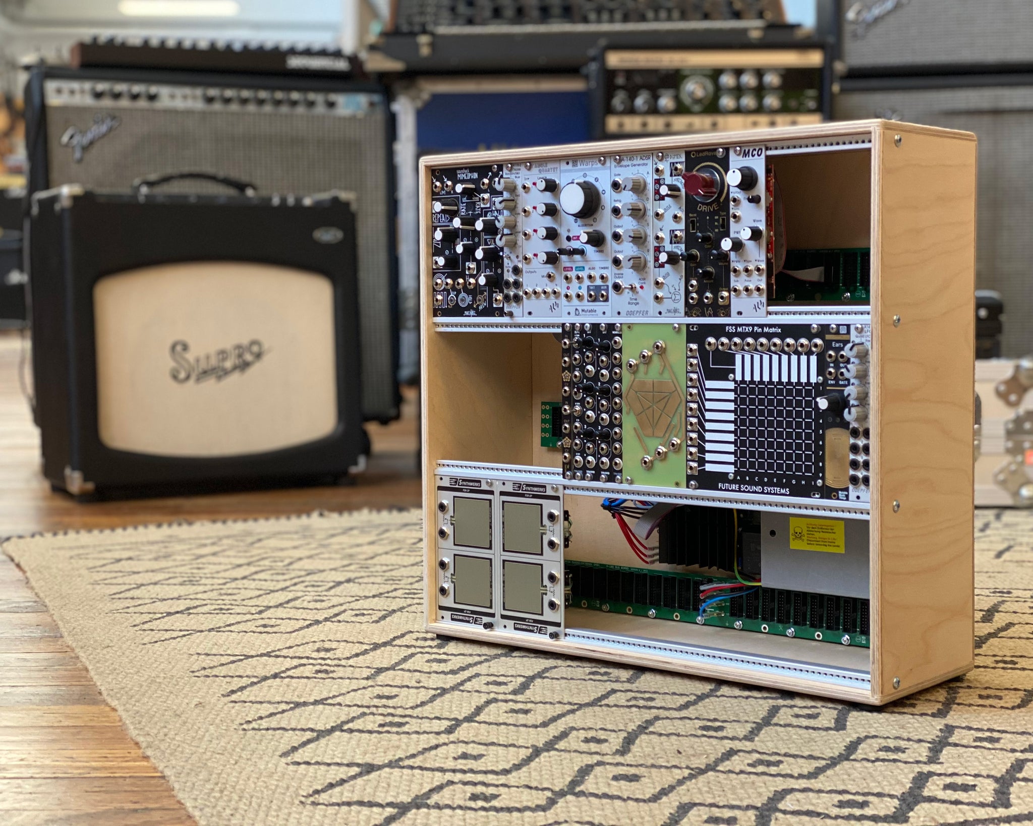 DTM・DAW Doepfer | A-100 LC9 PSU3 沸騰ブラドン Doepfer A-100 SynthRacks – 3) unit supply power