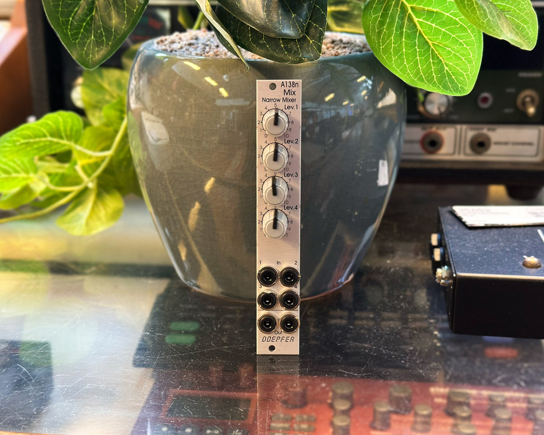 鍵盤楽器 Doepfer A-138n Narrow Mixer Doepfer A-138n Narrow Mixer | Reverb Canada