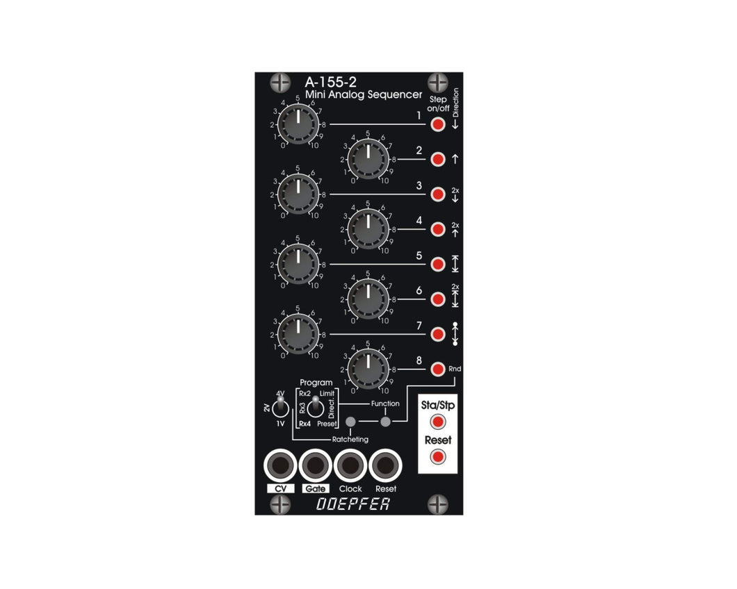 Doepfer A-155-2 - 8-Step Analog CV/Gate Sequencer - Vintage Edition