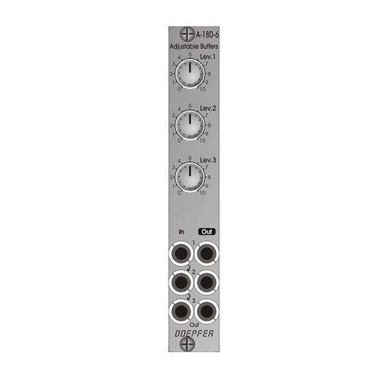 Doepfer A-180-6 Triple Adjustable Buffer/CV Source