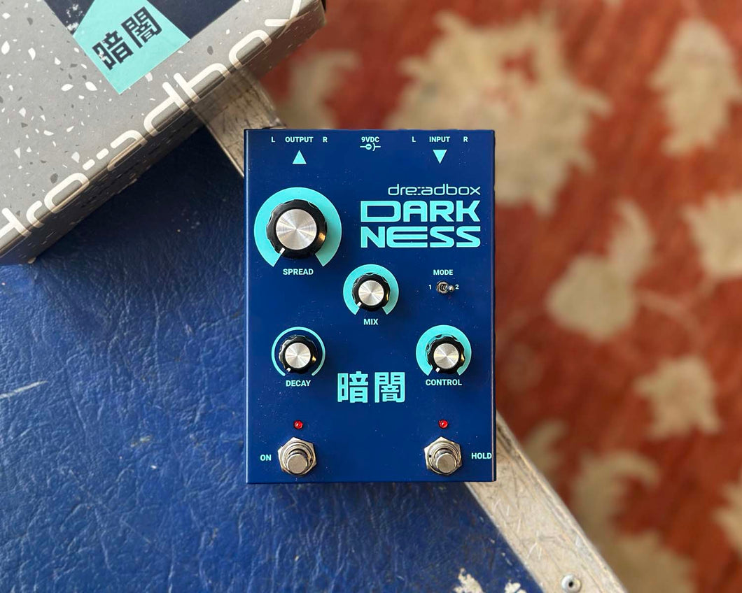 Dreadbox Darkness Digital Stereo Reverb Pedal