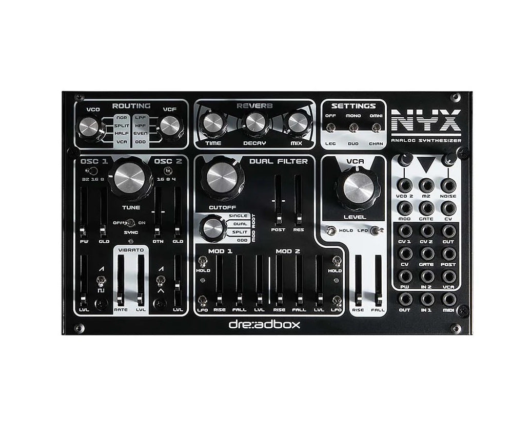 Dreadbox NYX v1 Reissue Analogue Paraphonic Synthesiser
