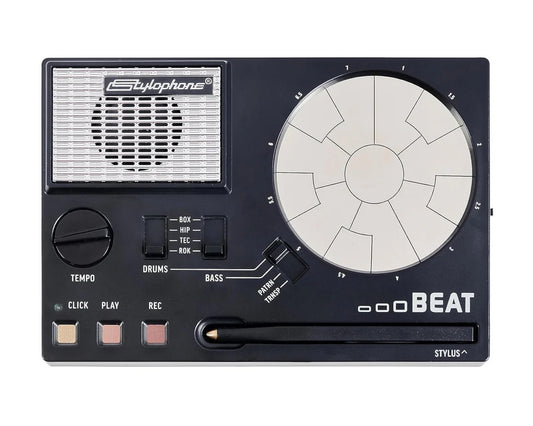 Dübreq Stylophone BEAT Pocket-sized Drum Machine including Carry Case