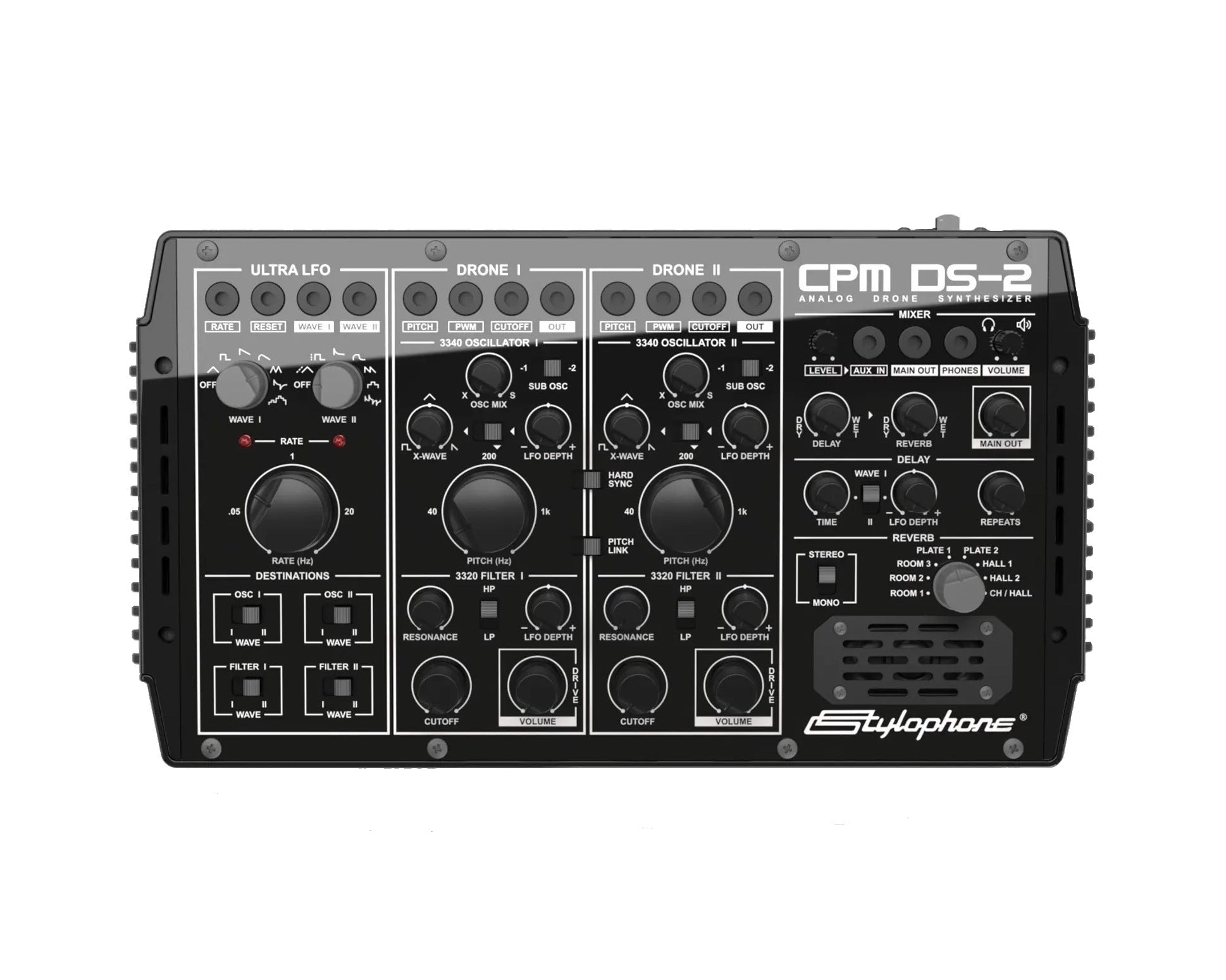 Dübreq Stylophone CPM DS-2 Analogue Drone Synthesizer – Found Sound