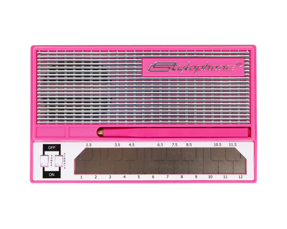 Dübreq Stylophone PINK (The Original Pocket Synthesizer Special Edition)
