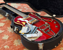 Load image into Gallery viewer, Duesenberg Imperial Red Burst Archtop
