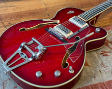 Load image into Gallery viewer, Duesenberg Imperial Red Burst Archtop
