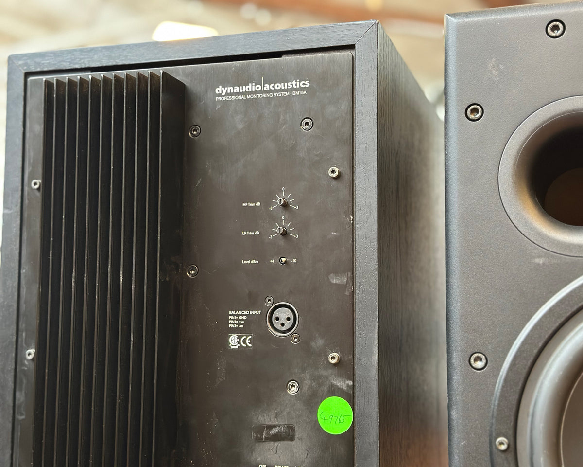 Dynaudio BM15A Active Monitor Pair