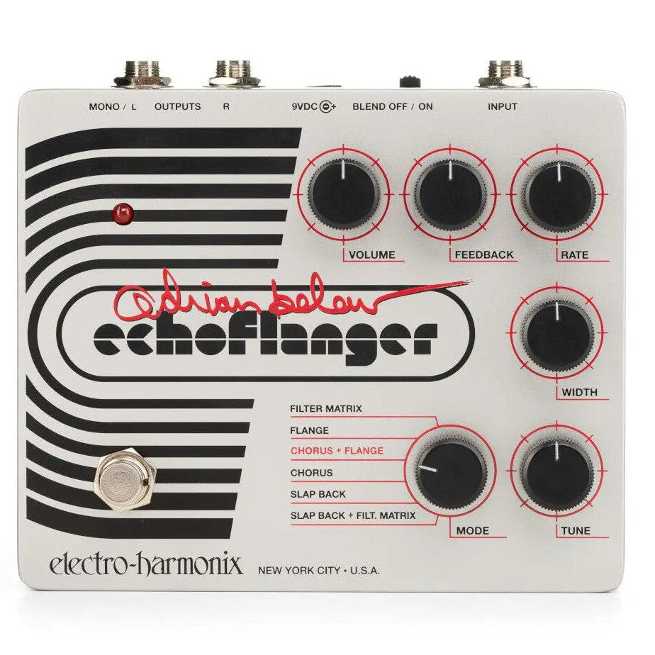 Limited Edition Electro Harmonix Adrian Belew Echoflanger Pedal