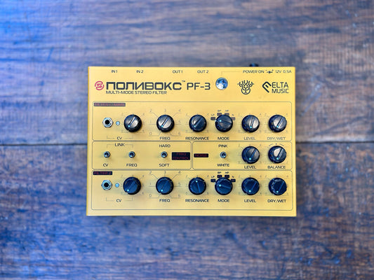 ELTA Music PF-3 POLIVOKS Stereo Filter - Yellow