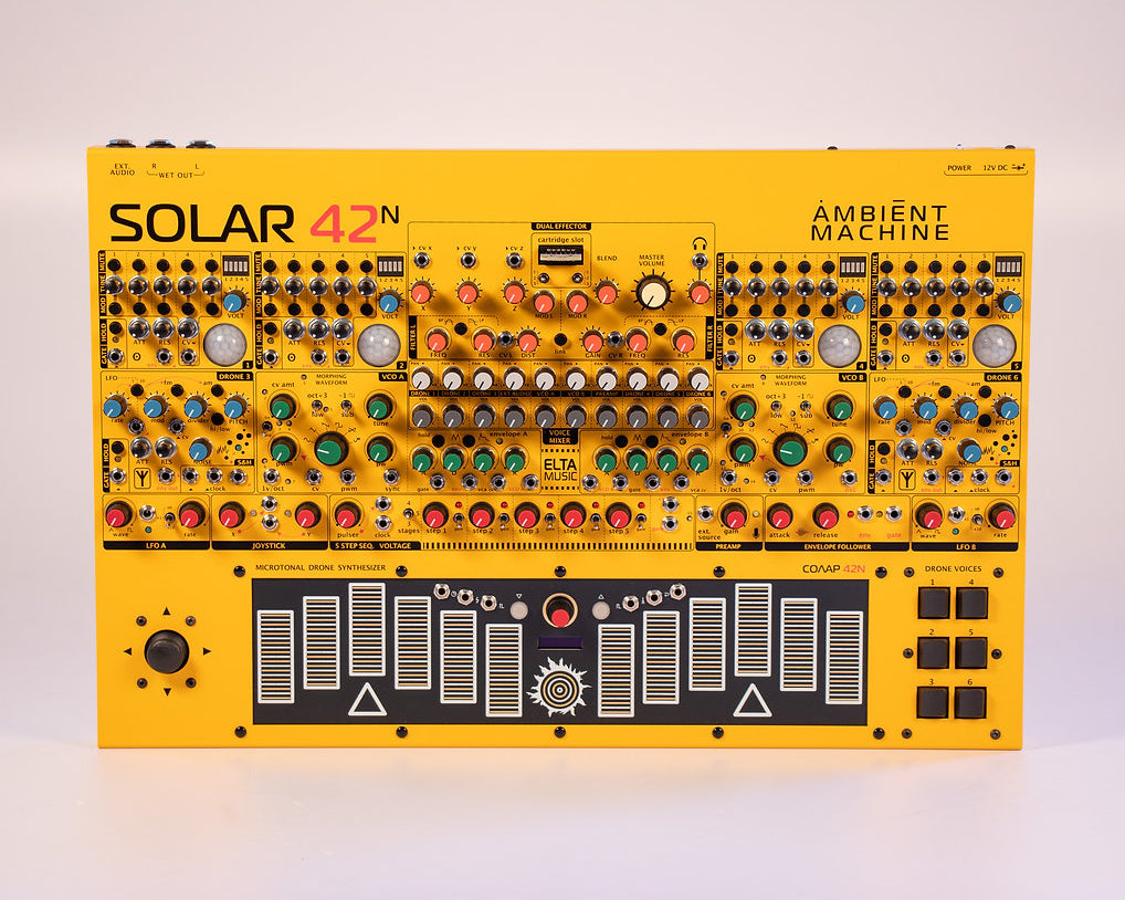 ELTA Music SOLAR 42ⁿ Maize Yellow Microtonal Drone Ambient Machine