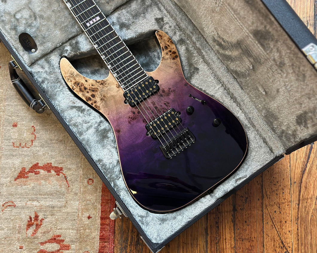 ESP E-II M-II Seven HT - Purple Natural Fade