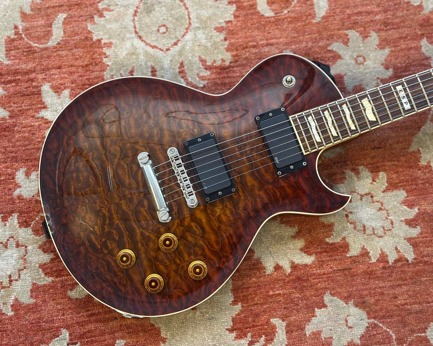 2003 ESP Eclipse II Standard Series QM (4-Knob) w/ OHSC