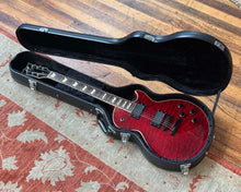 Load image into Gallery viewer, 2003 ESP Eclipse II Standard Series QM (4-Knob) w/ OHSC - See-Thru Black Cherry

