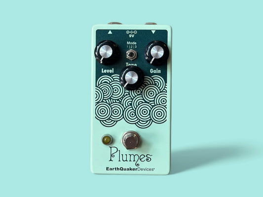 EarthQuaker Devices Plumes Small Signal Shredder - Found Sound Exclusive - 'Green on Green'