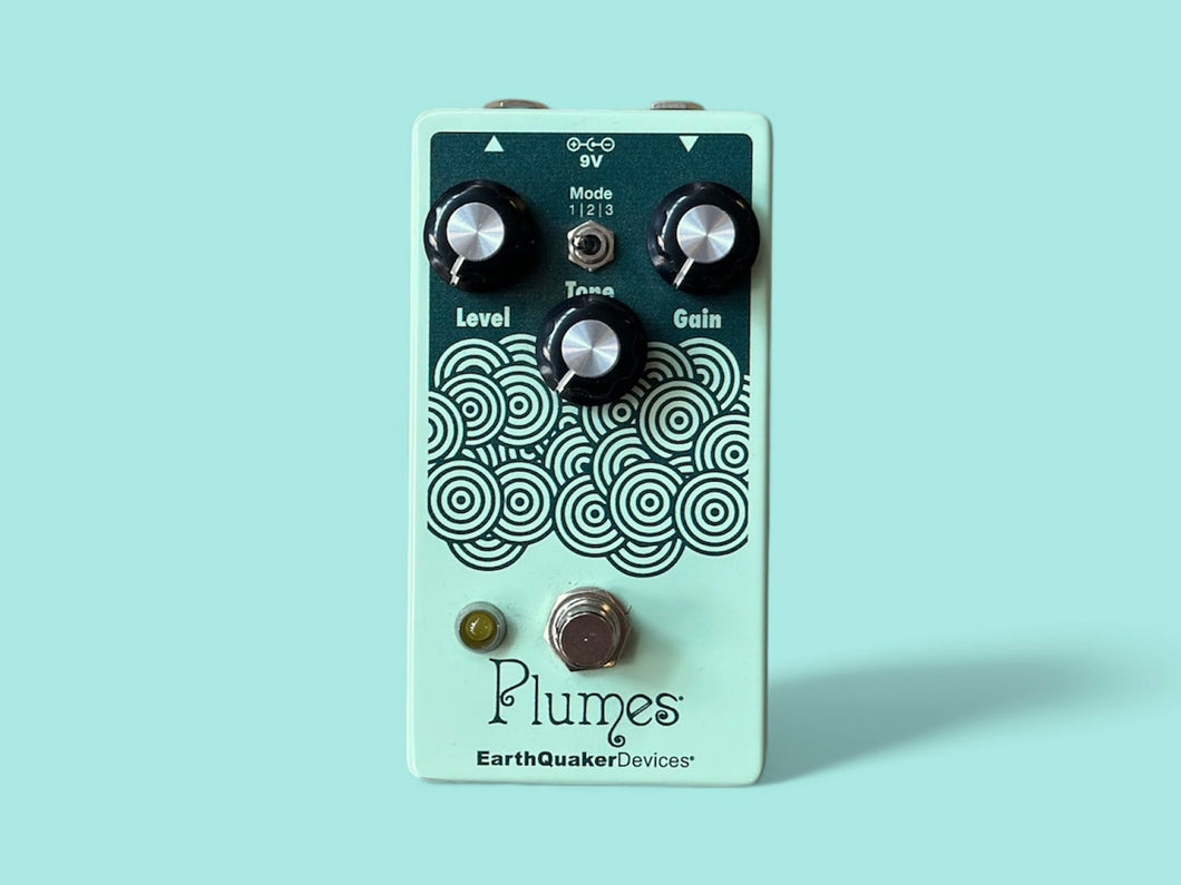 EarthQuaker Devices Plumes Small Signal Shredder - Found Sound Exclusive - 'Green on Green'