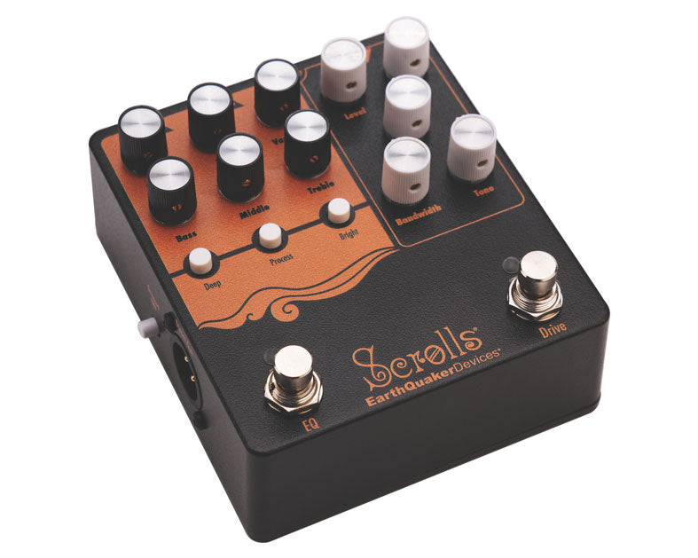EarthQuaker Devices Scrolls Bass Odyssey Preamp/Drive Pedal