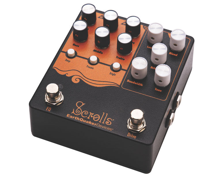 EarthQuaker Devices Scrolls Bass Odyssey Preamp/Drive Pedal