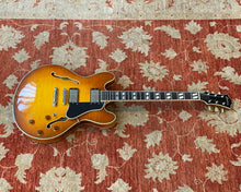 Load image into Gallery viewer, Eastman T486-GB - Gold Burst Flame Top 335-Style w/ OHSC
