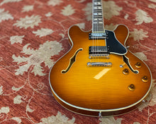 Load image into Gallery viewer, Eastman T486-GB - Gold Burst Flame Top 335-Style w/ OHSC
