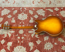 Load image into Gallery viewer, Eastman T486-GB - Gold Burst Flame Top 335-Style w/ OHSC
