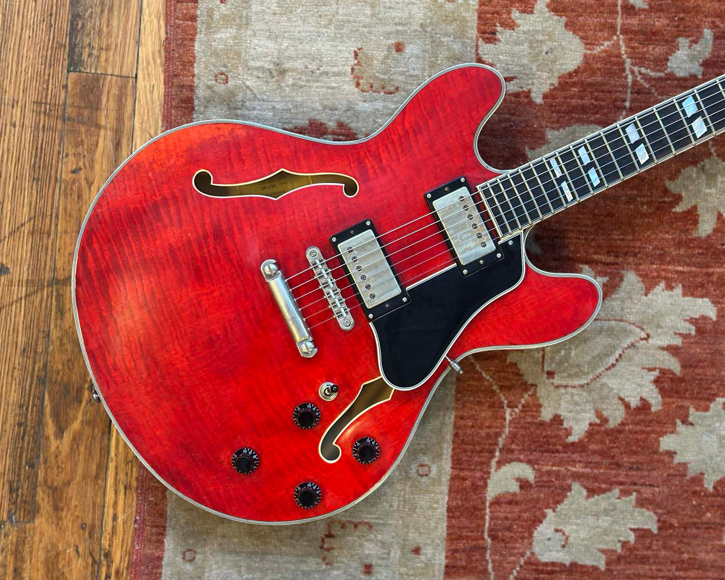 Eastman T59/V Semi-Hollow Thinline Electric Guitar w/ OHSC - Seymour Duncan Antiquities