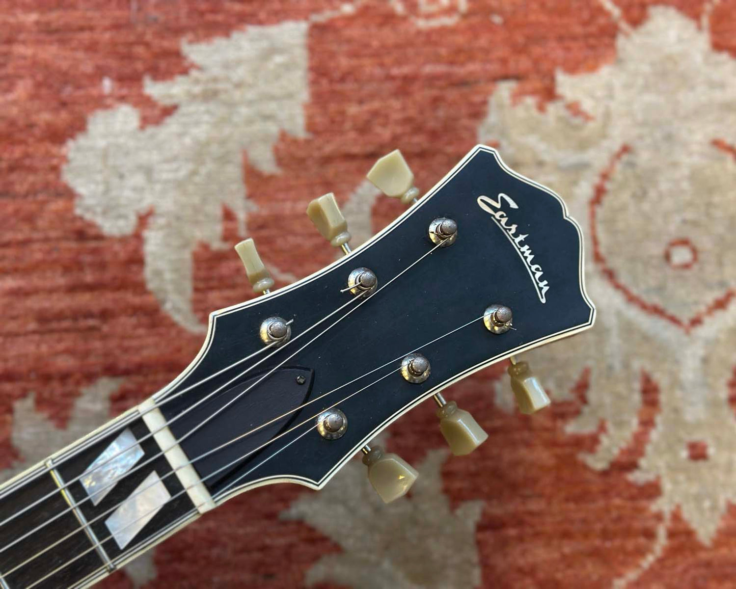 Eastman T59/V Semi-Hollow Thinline Electric Guitar w/ OHSC - Seymour Duncan Antiquities