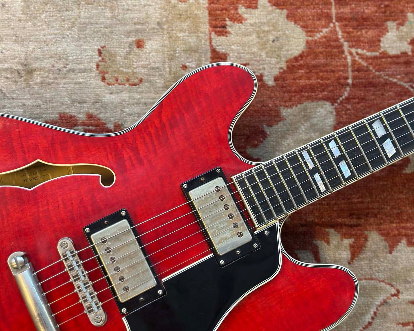 Eastman T59/V Semi-Hollow Thinline Electric Guitar w/ OHSC - Seymour Duncan Antiquities
