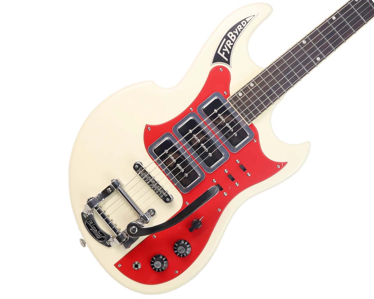 Eastwood Sharkbite Fyrbyrd Vintage White