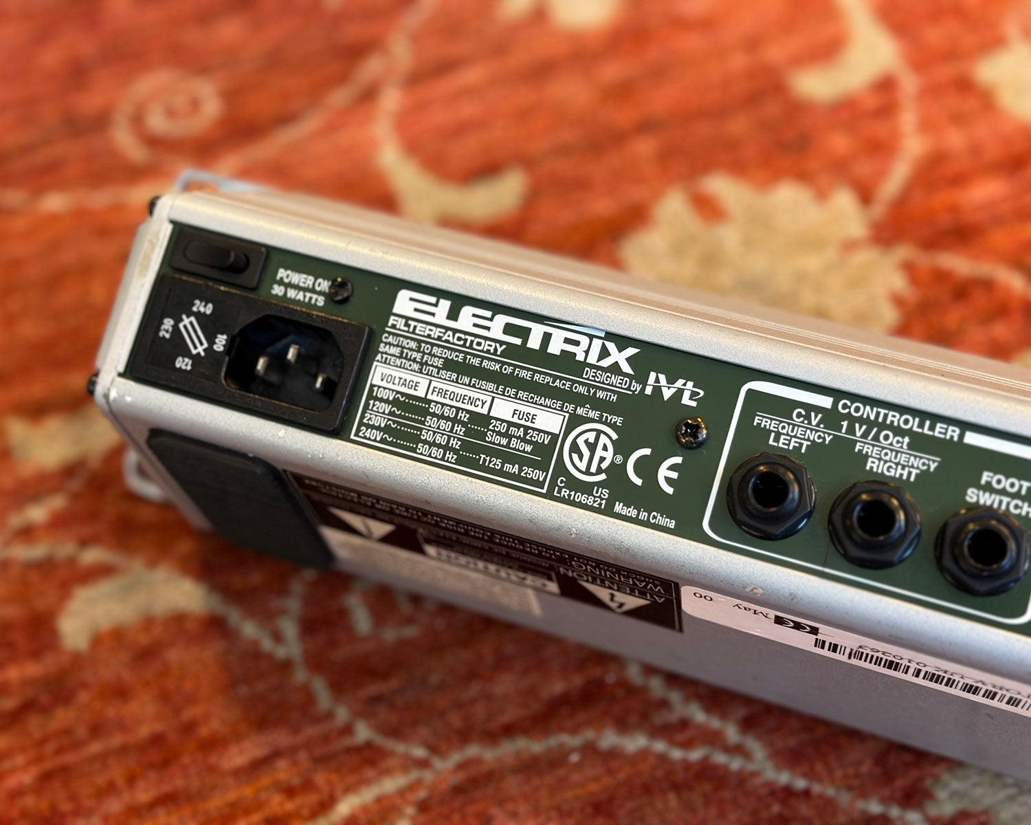 Electrix Filter Factory Analog High Order Filter – Found Sound