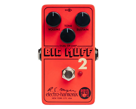 Electro Harmonix Big Muff Pi 2 Dual Op-Amp Fuzz Pedal