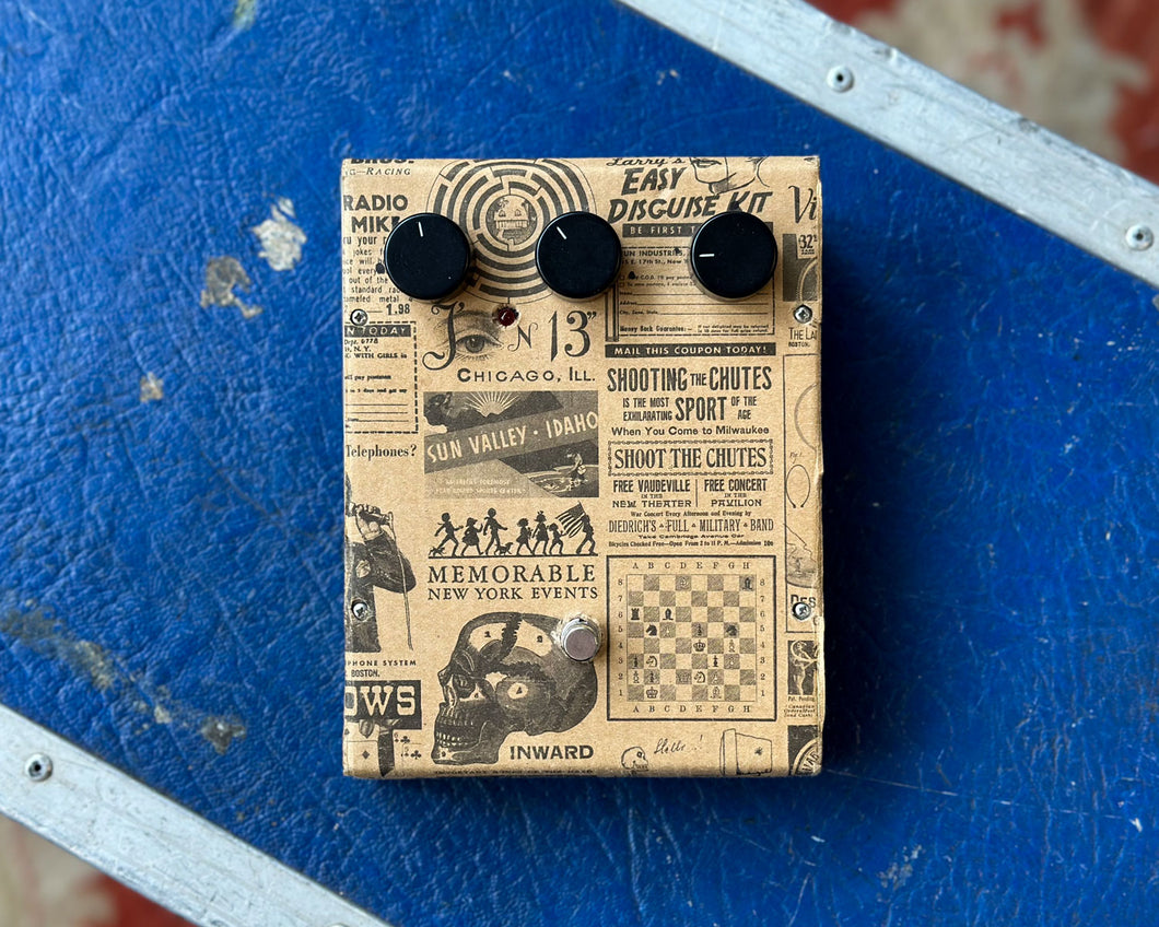 Electro Harmonix Big Muff Pi NYC - Cardboard Mod!